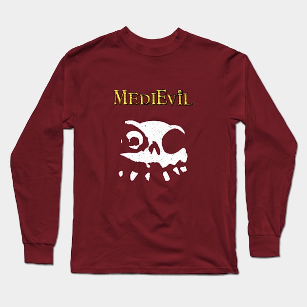 MediEvil Sir Daniel Fortesque Long Sleeve T-Shirt by comex